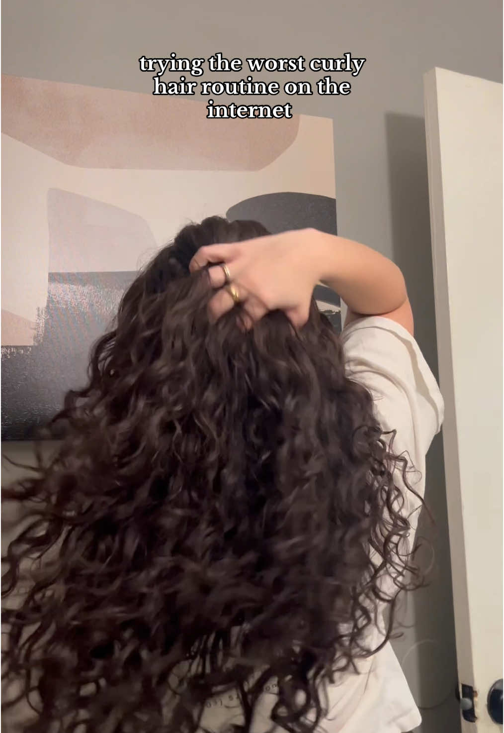 I stand so corrected this is the best results I’ve ever gotten!! @functionofbeauty @Briogeo @wavytalkofficial @Verb Products @Living Proof, Inc. @BondiBoost @Denman Brush  #annaprimverahairroutine #zendayacurlyhairroutine #elianahairroutinetutorial #3acurlyhair #3b3ccurlyhair #defintioncurlyhairroutine #worstcurlyhairroutineanna 