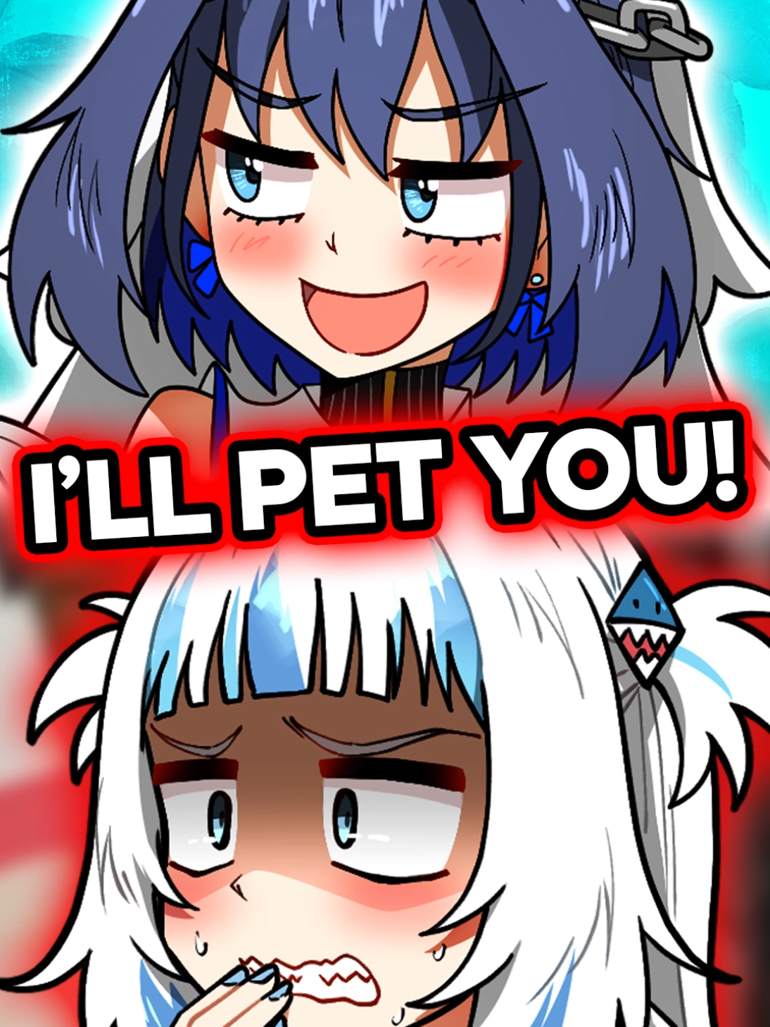 Gura Wants Kronii to TOUCH Her #hololive #hololiveenglish #vtuber