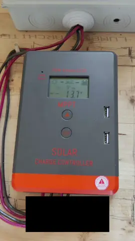 20A MPPT Solar Charge Controller  #solar #DIY #12vsolar #chargecontroller #renewableenergy 