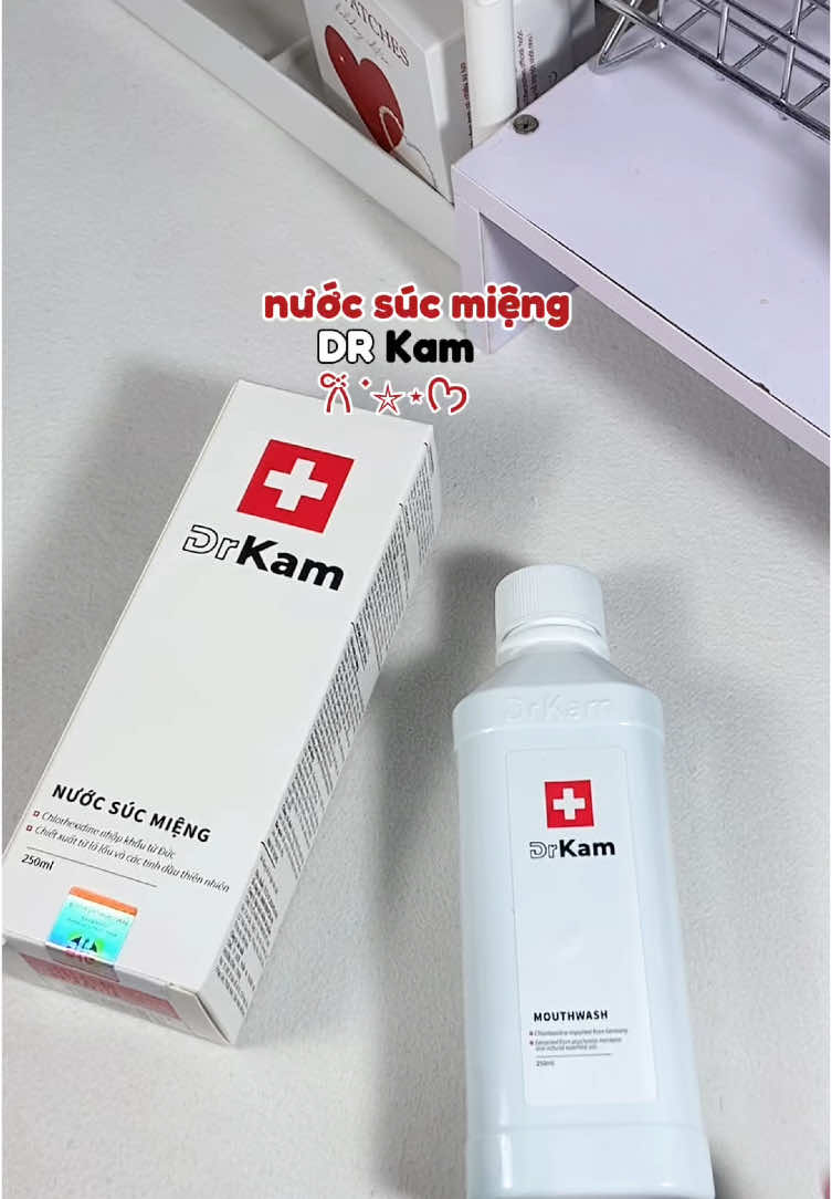 nước súc miệng DR Kam🌿#drkam #nuocsucmieng #nuocsucmiengdrkam 