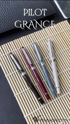 New Grance! What do you think of the new design? #pensachi #review #fyp #stationery #pen #fountainpen #fountainpens #writing #test #ink #fountainpenink #art #stationeryaddict #stationeryhaul #calligraphy #shorts #colorful #nib #notebook #journaling #fypage #japanesefountainpen #grance #fountainpenreview #japanesestationery #penmanship #reels 