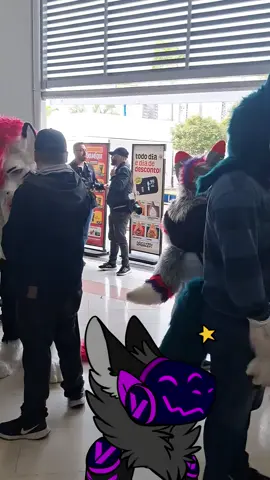 Participei de um evento furry com a TV Band fazendo uma reportagem junto! #furry #furryfandom #fyp