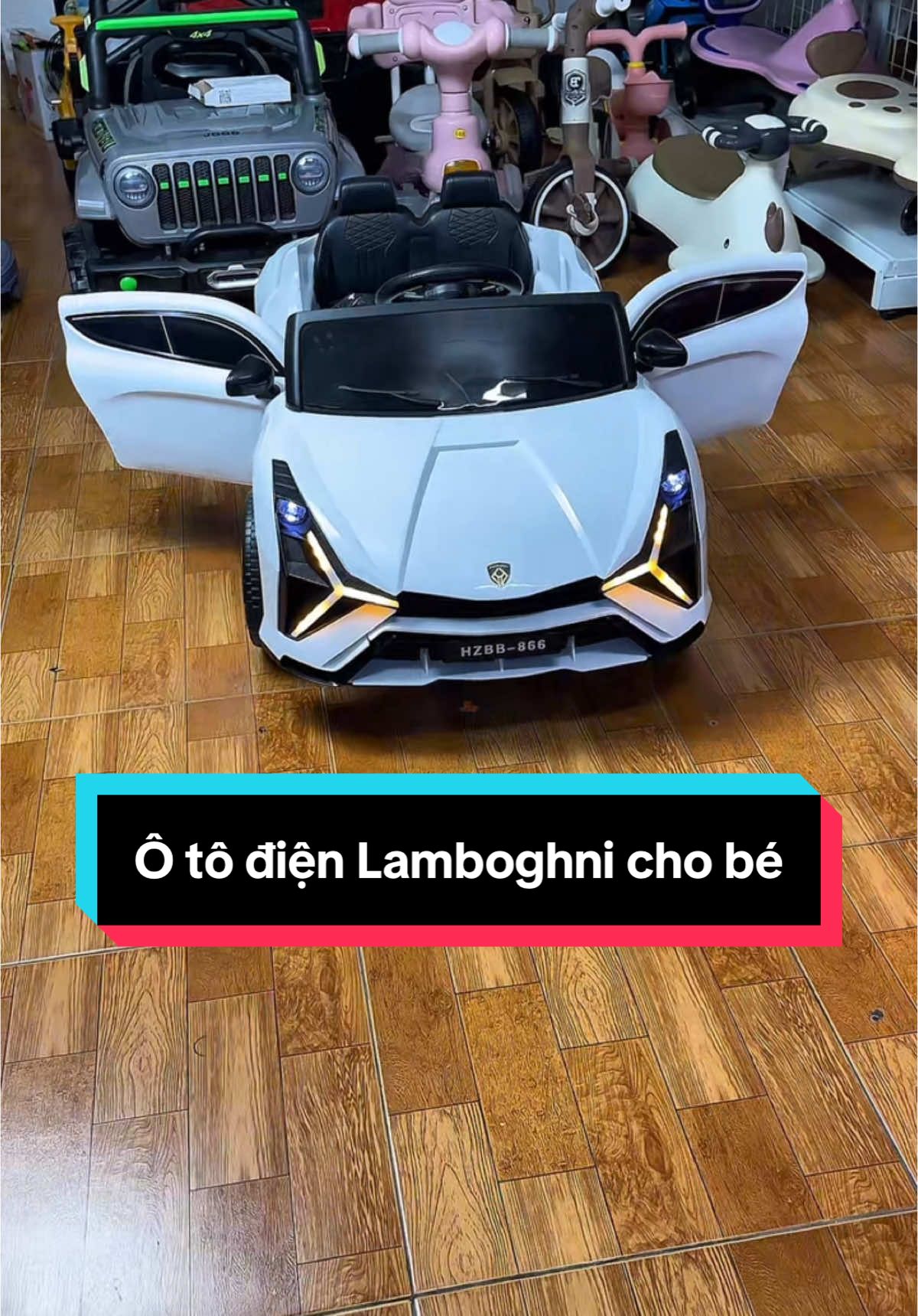 Ô tô điện Lamboghnii cho bé. #otodienchobe #otodientreem #otodienlamboghni #xuhuong 