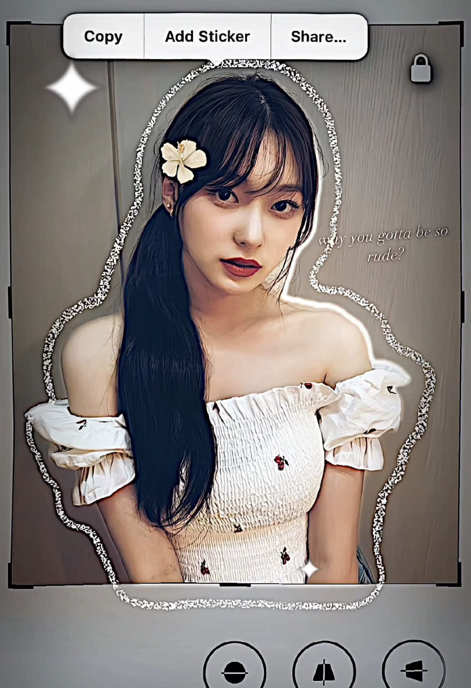 #lara ; will you marry me sayang? 👰🏻‍♀️❤️💍 @Agio #feedback #moots? #jonan  — insp : [ @ikittensz ] alias akh sendiri 😆