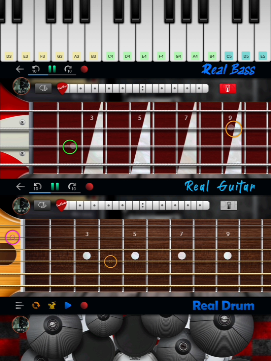 Multo - Cup Of Joe. Real Drum, Guitar Bass, Perfect Piano Cover #multo #cupofjoe #fyp #app #instrumental #biboyalanis #trending 