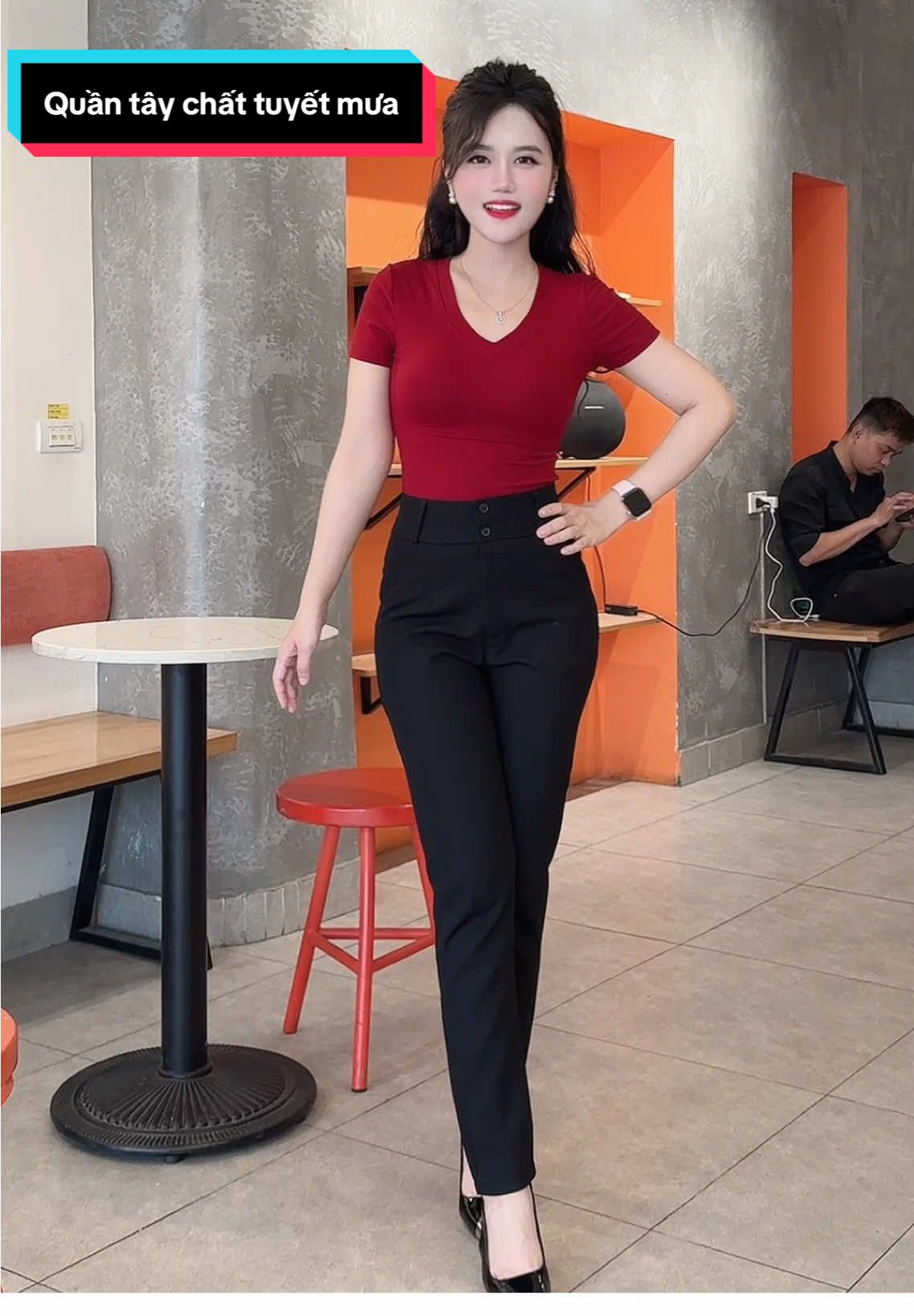 Quần tây nữ chất tuyết mưa mặc thoải mái #quantaynu #quancongso #quandihoc #quandainu #quancapcao #thoitrangnu #fashion #fypシ゚ #xuhuong #trend #viraltiktok #hienhoidieu 