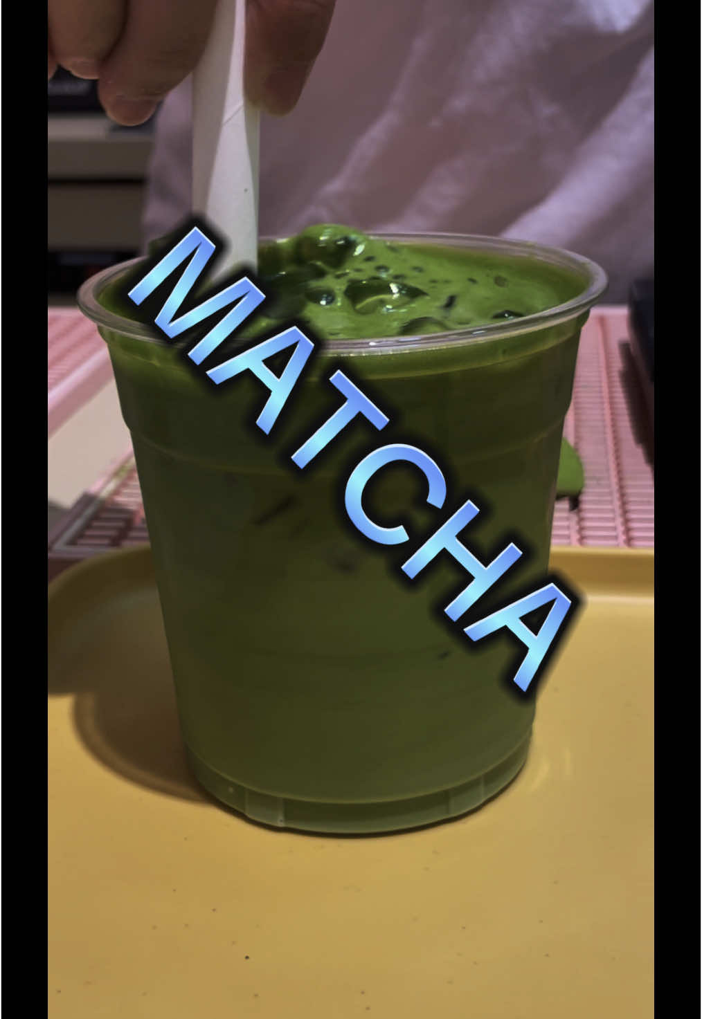 Should definitely try drinking miracle potion from our shop Life will have meaning 🫶🏻🍵 #creamiesippies #sgcafe #matcha 