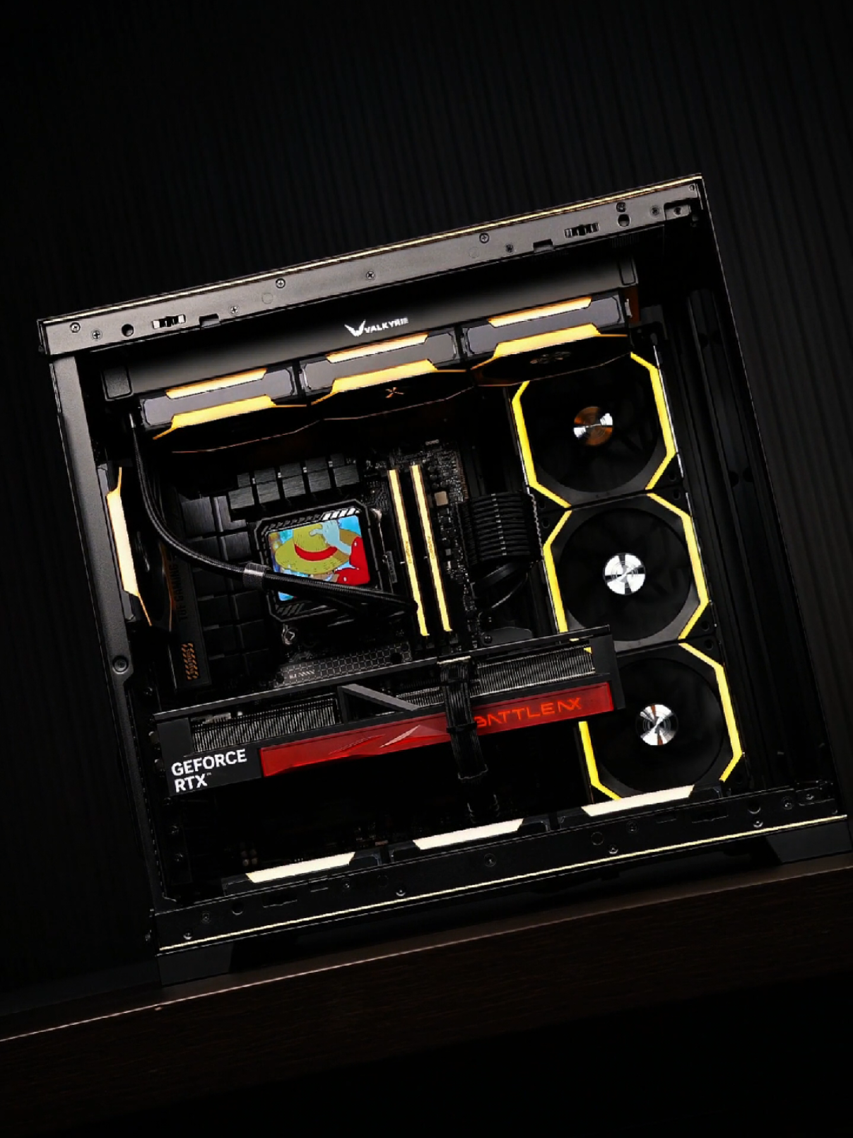 Build Black Gaming PC : Ryzen 7 9800x3D with RTX 5070Ti iGame NB 16G 🖥️🖥️🥰 #PC #pcbuild #gaming #pcgaming #amd #asmr #fyp #Foryou 