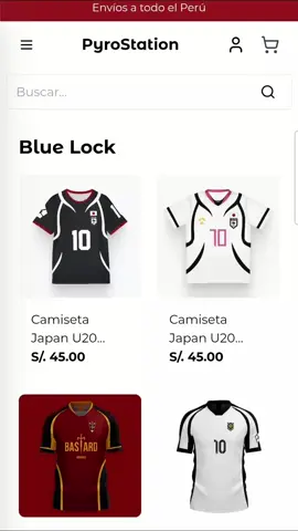 ¡Atención fanáticos de Blue Lock! Ya pueden pedir sus camisetas personalizadas de suequipo favorito ⚽️🔥 Disponible en: pyrostation.store #anime #bluelock #bastardmunchen #isagi #camisetaspersonalizadas #personalizadas #esports #peru🇵🇪 #calidad #camisetas #paginaweb 