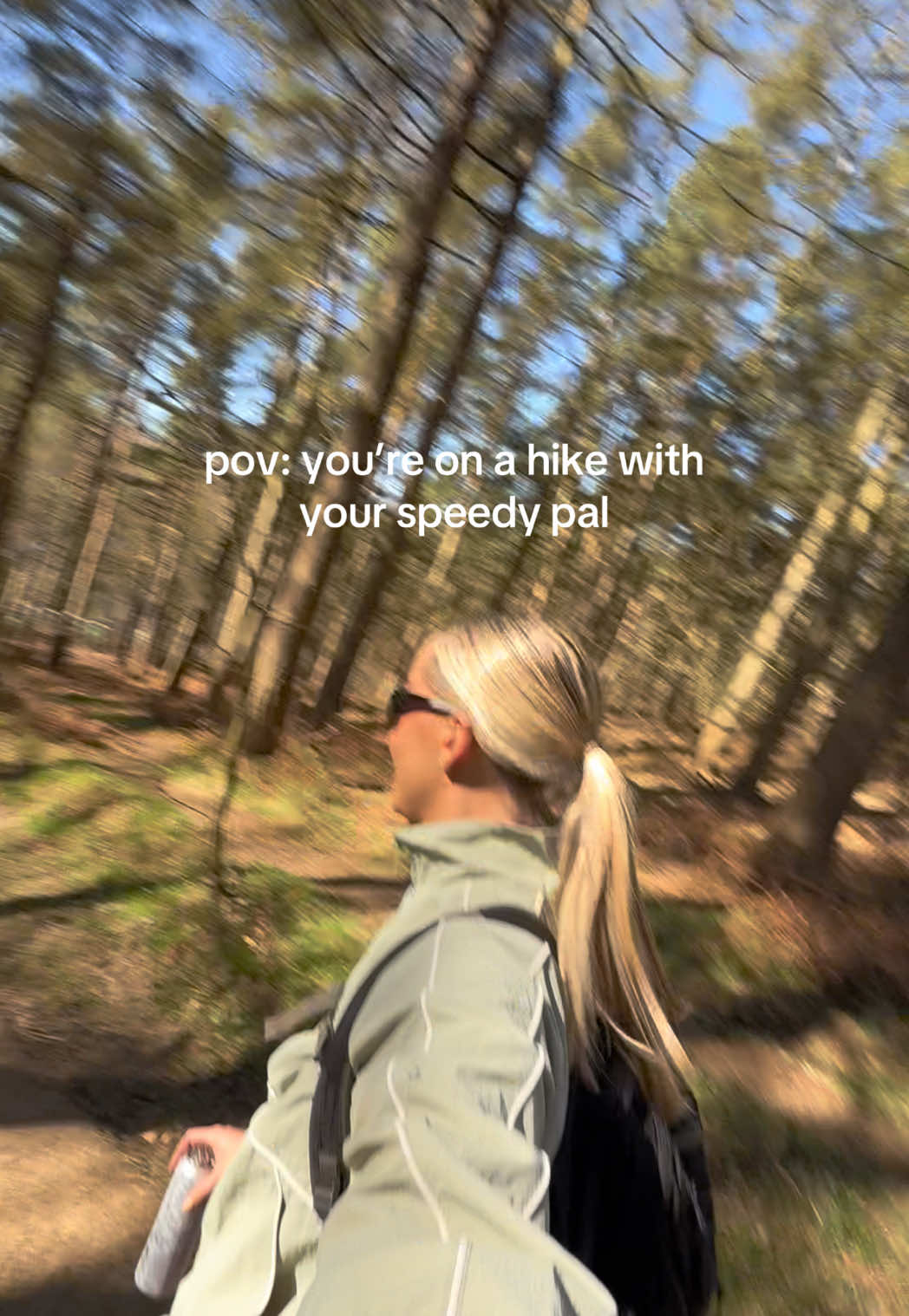 knees screaming in agony  #hiketok #Hiking #springhike @rachel 