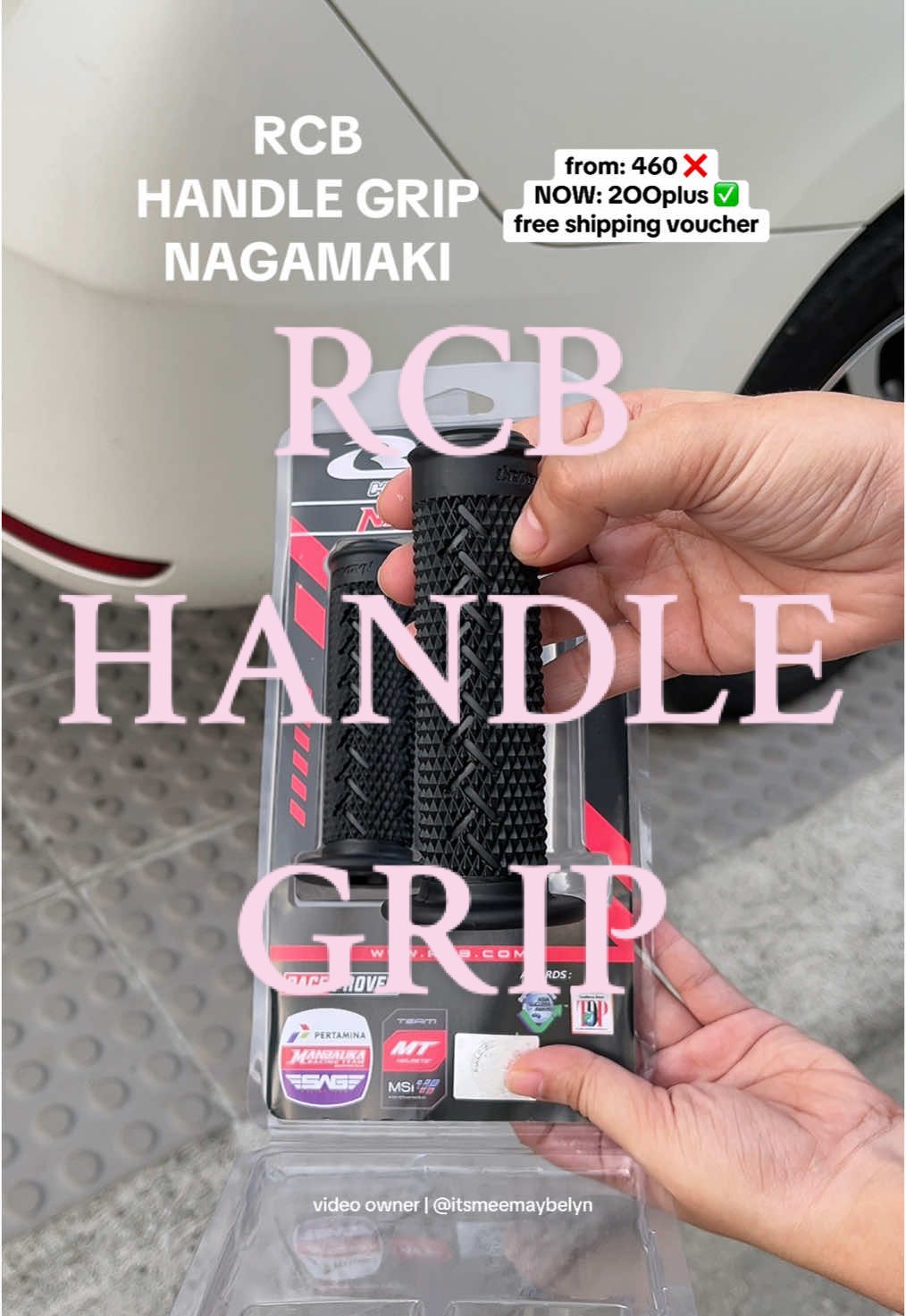 ganda ng quality!! universal handle grip sir  #rcbhandlegrip #rcbhandlegripuniversal #handlegripuniversal #handlegripformotorcycle #rcbnagamaki #fyp 