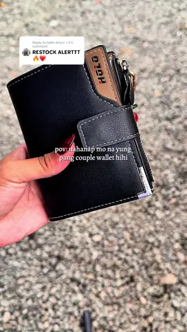 Replying to @hello Arlyn! <3 RESTOCK UBUSAN NA LANG #wallet #trendingwallet #menswallet #unisexwallet #walletrecommendation 