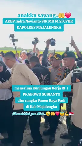 #Alhamdulillaah_yaa_Allah🤲😇🥲  di akhir Jabatan nya sebagai Kapolres Majalengka  masih Allah beri kesempatan menerima... KUNJUNGAN KERJA PRESIDEN RI PRABOWO SUBIANTO 🤲😇❤️🇲🇨