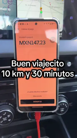 Buen viaje por una señora que olvidó su tarjeta, tuvimos que regresar  #usuarios #aplicaciones #uber #plataformasdigitales #conductor #no_regales_tu_trabajo #5estrelas⭐ 