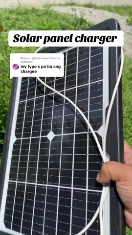 Replying to @@Rutchieann Blanco brown out no worries 🥰 #solarpanel #solarpanelcharger #fypシ゚ 
