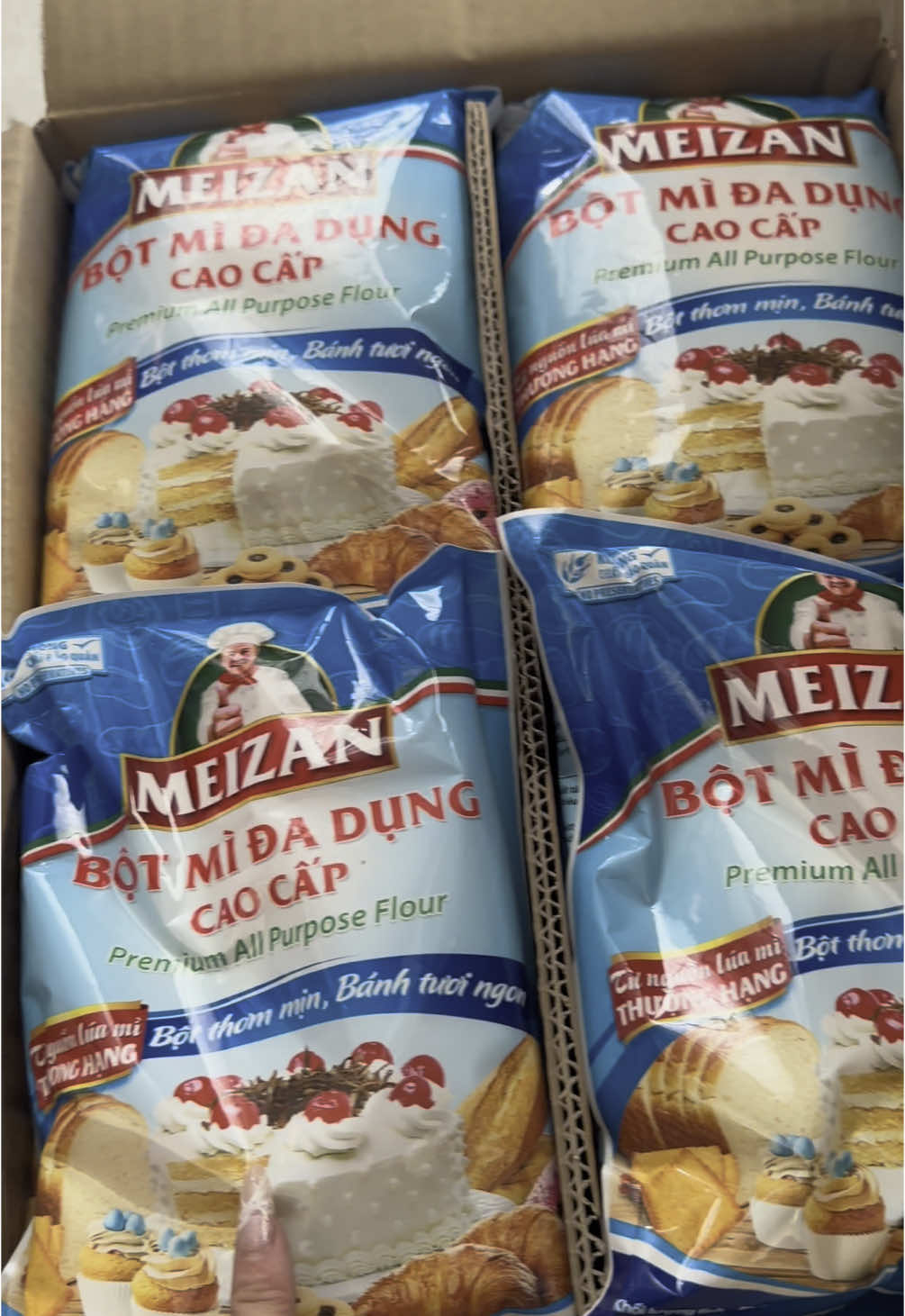 Bột mì Meizan làm bánh #bộtmì #botmi #botmidadung #botmimeizan 