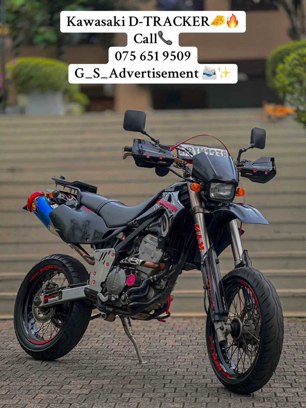 More Photos📸👉                                                          🧀🔥Kawasaki D-Tracker                                                          ⚜️Genuine Registered BIM 🇱🇰                                                          ⚜️Original ul                                                          ⚜️Original D2                                                          ⚜️Original Kit (Japan)                                                          ⚜️Original mileage                                                           ⚜️Original Meetr                                                          ⚜️Zeta  Hand Guard                                                          ⚜️Zeta XC Pro Cup                                                          ⚜️Chassi guard ⚜️DRC Horse ⚜️FMF thaiwan Can ⚜️Carier  ⚜️Original rim R.K  ⚜️Original Paint (chassi/ engine/ Thatuset) ⚜️Engine 100% 🧀  ⚜️Body 100% 🧀  ⚜️Original Condition Bike 🖤 ⚜️For someone looking for the best one   📞CALL - 075 651 9509 📞Whtsapp - 0758145797 📍Location කැස්බෑව පිලියන්දල #bike #bikelover #highcapacitysrilanka🇱🇰 #viral #foryou #foryoupage #fyp 