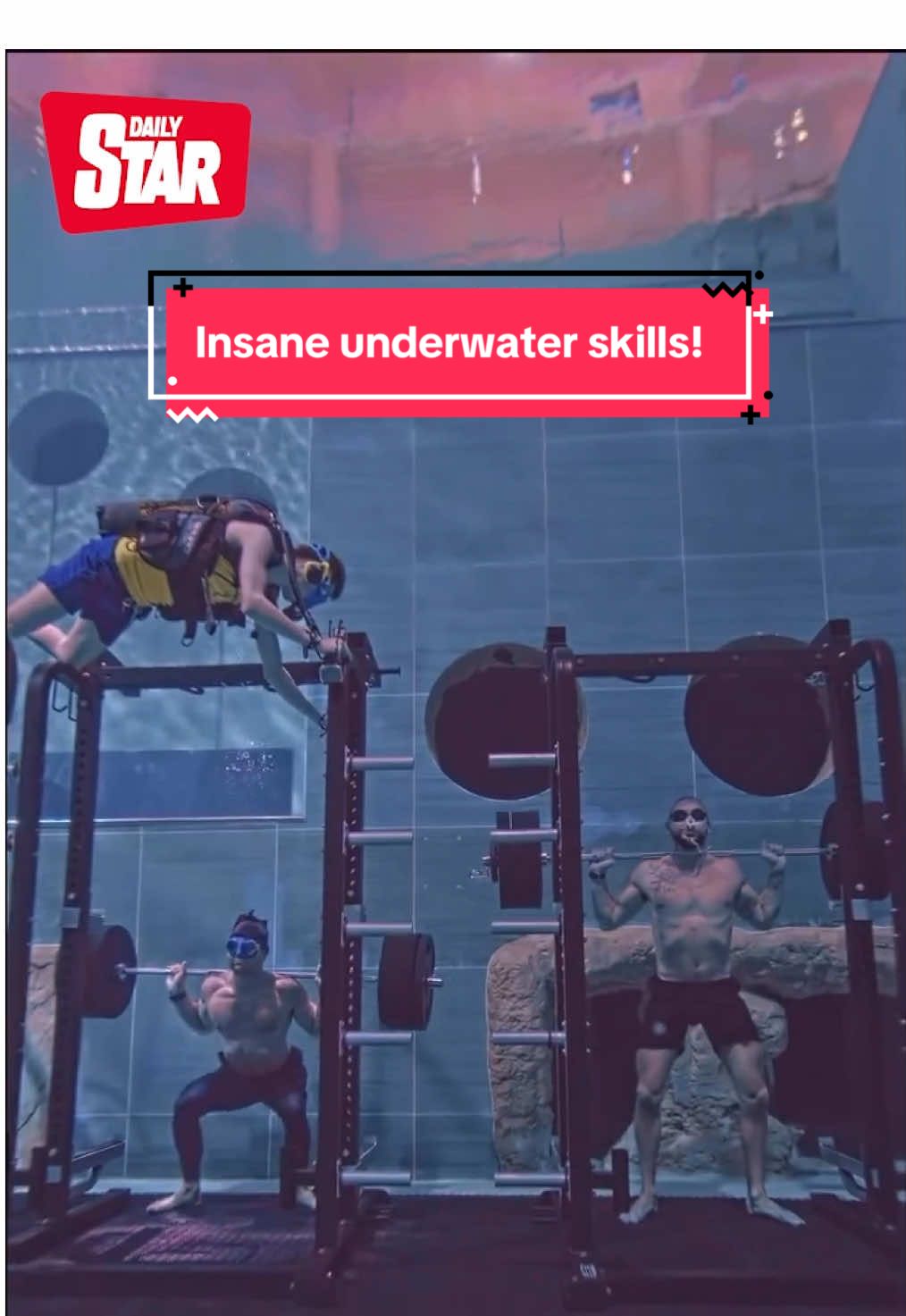 Those are some mad underwater skills!😱 📹maverick2go