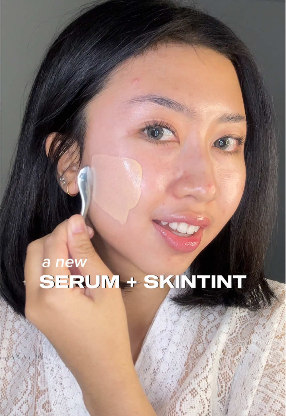 kemarin udh suka bgt sm cushionnya, skrg mana jadi lebih suka sama hasil skintintnya ini!🥹✊🏻 #skintint #serumskintint #makeuphacks 