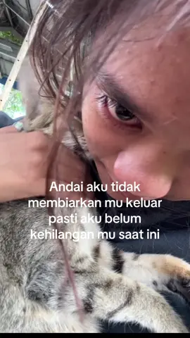 Plis jngn bilng lebay aku emng super duper catlovers🙏🏻 sedih nya berasa kehilangan orang #cat #cats #catlover #catlovers #poorcat #kucing #kucingku #kehilangan #selamattinggal 