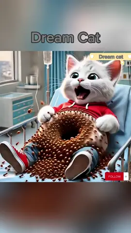 Kitten take revenge on the evil mouse#cat #kittens #catoftiktok #fyp #lovecat #poorcat 