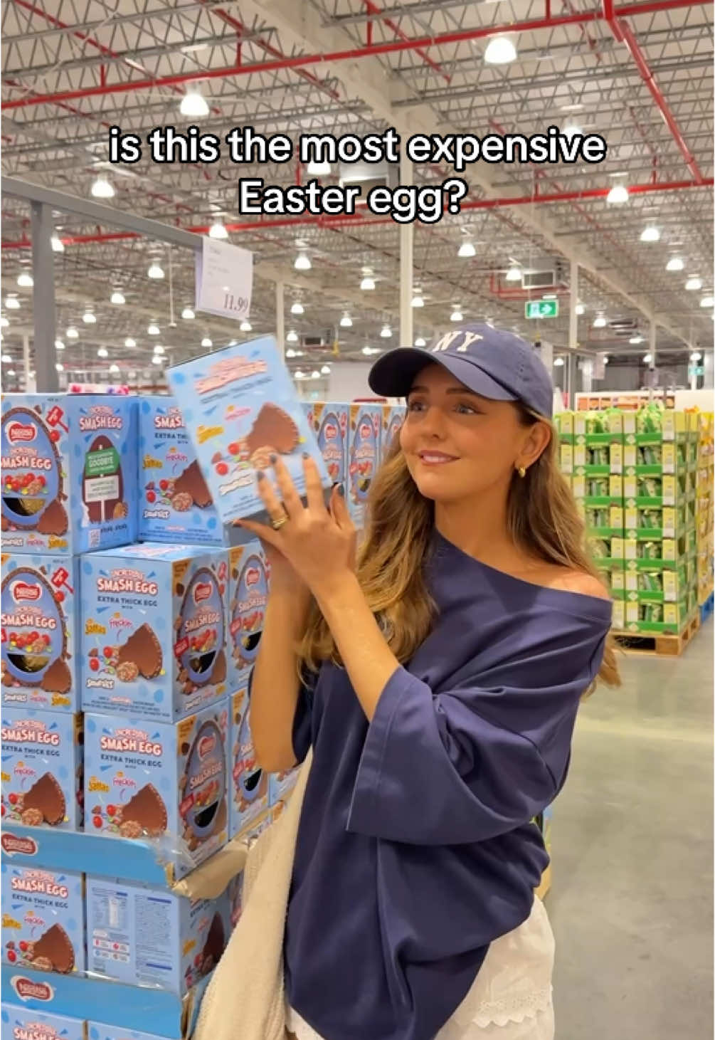 Trying the $20 Costco smash Easter egg #costcofinds #tastetest #fyp  