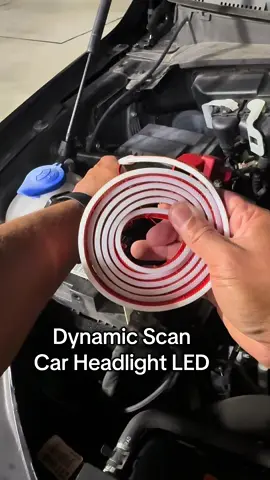 Dynamic scan start-up car hood headlight LED. Visit the showcase on my page for product link. #carled #autoaccessories #trucklights 