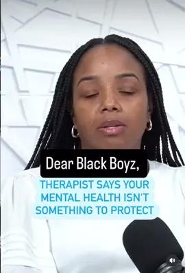 I love this perspective 🤔 . Re: DearBlackBoyz . #SprbRadioPodcast #MentalHealth #Fragility #Trauma 