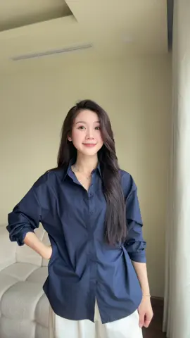 Tới giờ này còn ai chưa sắm cái màu xanh than này hông zạyyyy #homnaymacgi #OOTD #outfitideas #outfitoftheday #mihohouse 