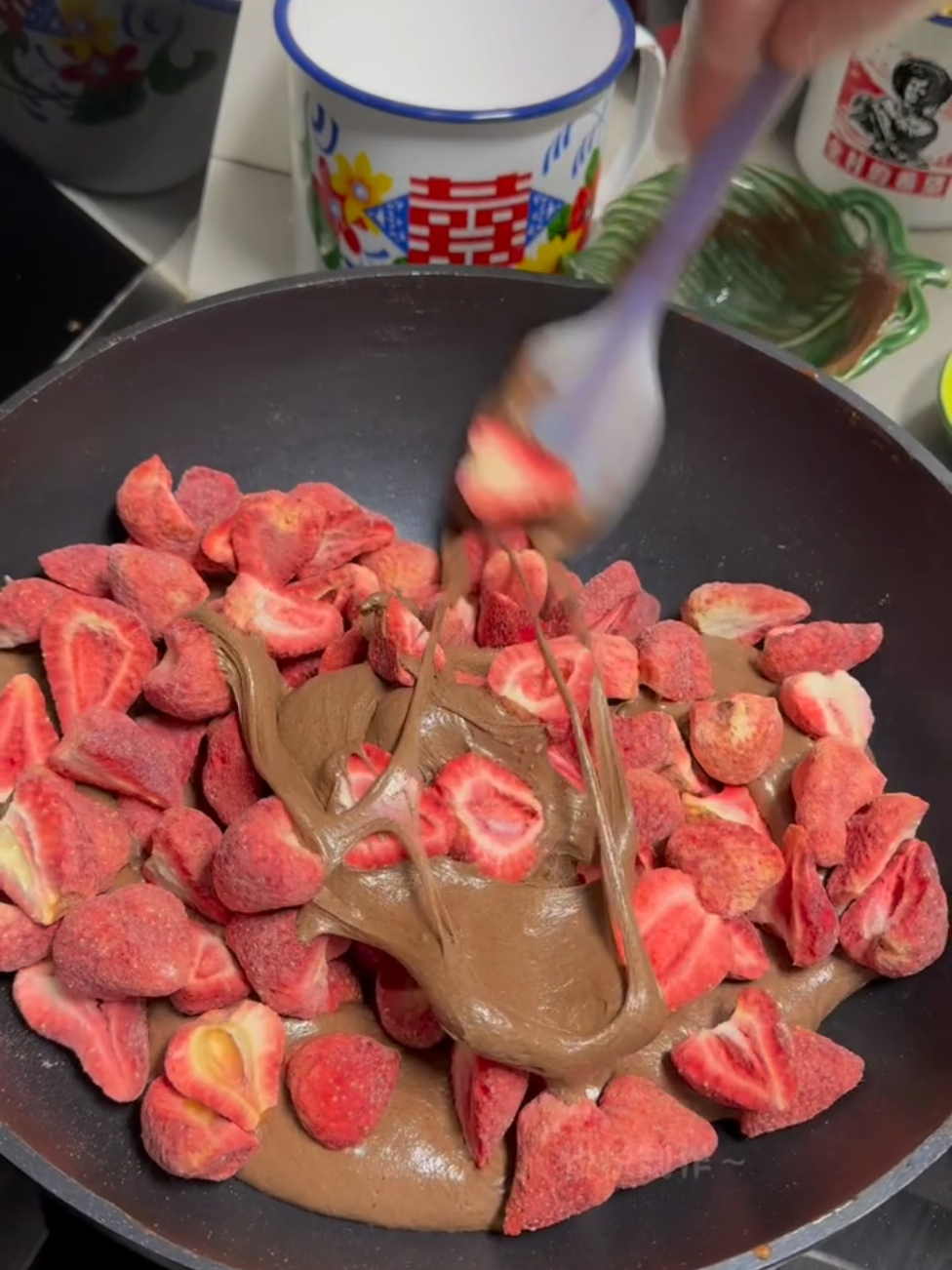 Beautiful Marshmallow Nougat | A Pot Of Satisfying Snowflake Crisp Recipe  #snowflakecrisp #snowflakecrisps #fypシ゚viral #tiktokfood #tiktokcookbook #nougat #簡単レシピ #お菓子作り好きな人と繋がりたい #EasyRecipe #snowflake #fyp 