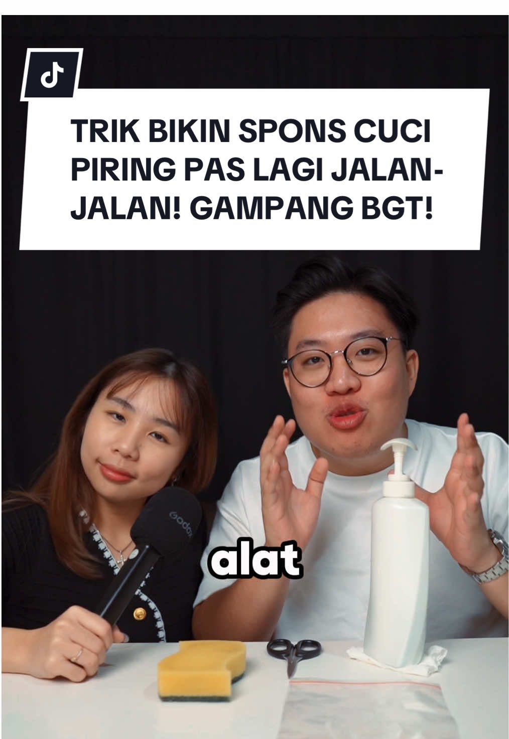 GOKIL SAT-SET BANGET! Trik bikin spons cuci piring buat travelling. 🤯 #serunyabelajar #lifehacks #tipsandtrick #eksperimen #superhacks 
