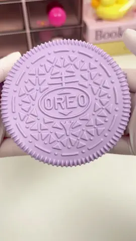 ASMR demold purple Oreor cookie taba squishy ✨#yoyosquishy #tabasquishy 