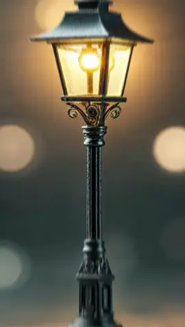 DIY Miniature Street Lamp #miniature #littlethings #miniworld #miniatures #tinythings #minihouse 