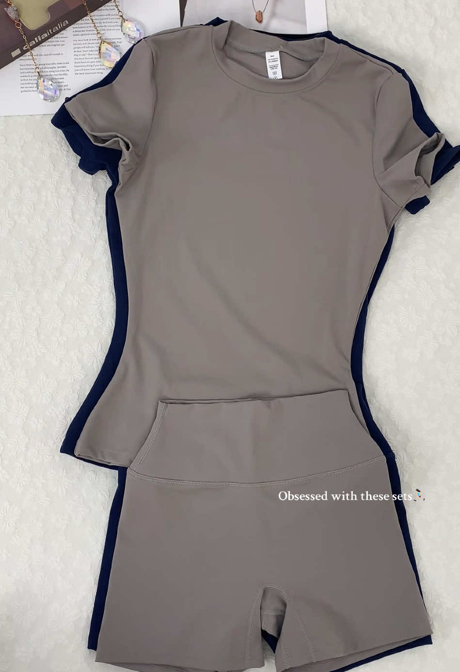 POV: you feel 10/10 after buying the 2 piece set women's yoga suit set💕Perfect set to just throw on or for the gym !! #gymwear #gymoutfit #shortsleeve #ladiesfashion #dailyoutfits #foryou #OOTD #fyp #spotlightfinds #tiktokmademebuyit #gymoutfit #womenswear #foryoudays #ladiesfashion #ootd #girls #GymTok #gymgirlies #gymootd #GymLife #gymoutfit #gymgirlsoftiktok #sport #TikTokShopspringglowup #spotlightfinds #highwaist #tracksuit #2pieceset #yogalover #yogasuit #shortsleeves #shorts #TikTokShopMothersDay #TikTokShopRestock #spotlightfinds