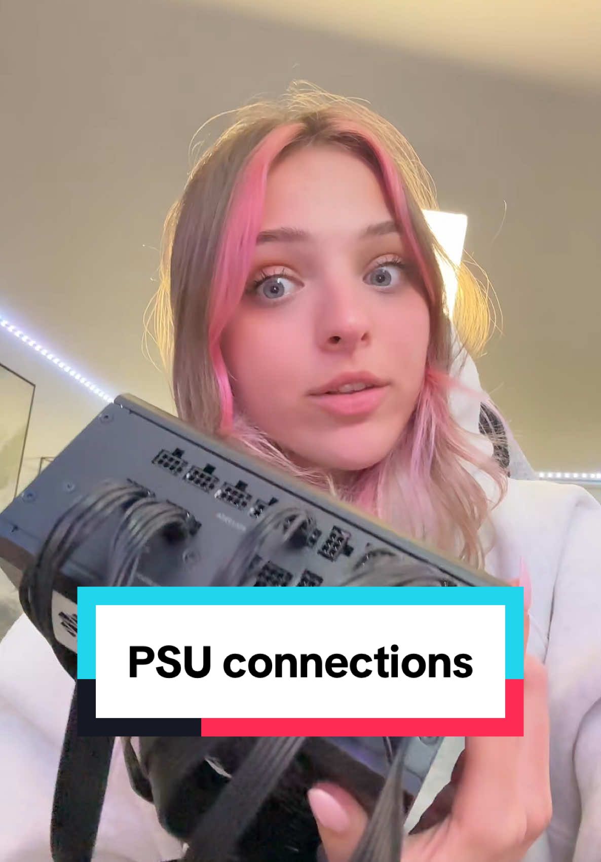 PSU connectors explained #lindseyszn ##techgirl##techgirltips##techbaddie##pcbuild##pcgamer##techtok##corsair