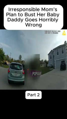 Irresponsible Mom’s Plan to Bust Her Baby Daddy Goes Horribly Wrong#bodycam #lawenforcement #police #wisconsin
