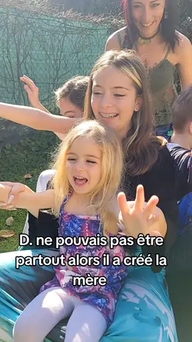 D. ne pouvait pas être partout alors il a créé la mère ❤️ #lamaritza #sylvievartan 