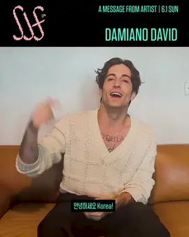 Damiano will be performing in Korea on 30 May 🇰🇷 #damianodavid #🇰🇷 #may30 #funnylittlefears #concert 