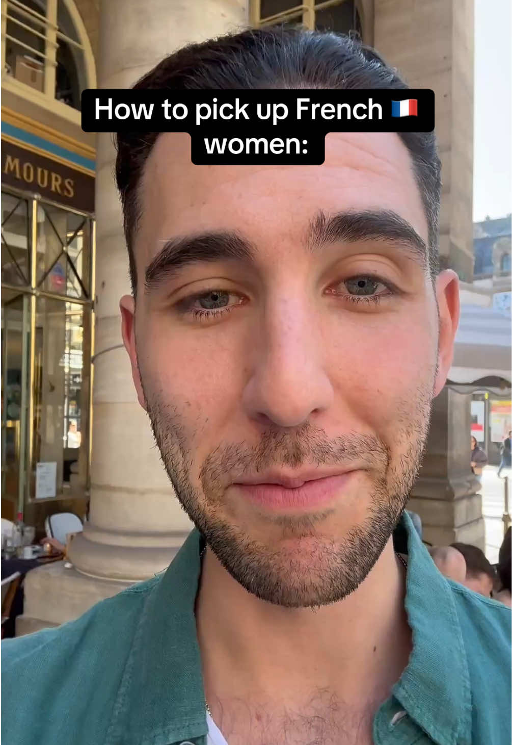What did I do wrong?! #french #paris #frenchgirl #frenchgirls #frenchgirlstyle #parisgirl #pickupline #dating #single #singleaf #jewishboy