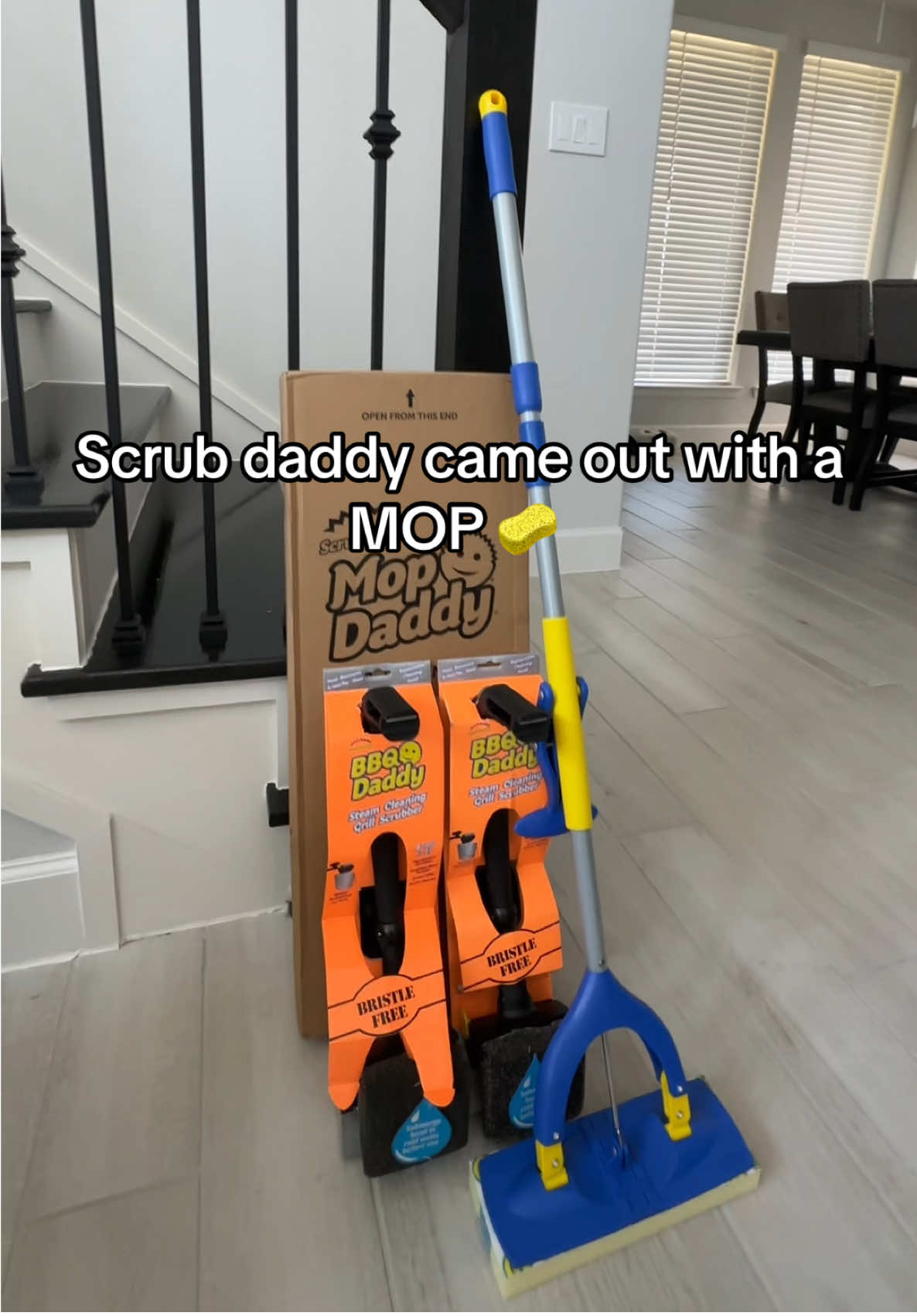Replying to @candice_eva scrub daddy’s MOP! #scrubdaddy #mop #cleaning #mopping #moppingfloors #CleanTok #springcleaning 