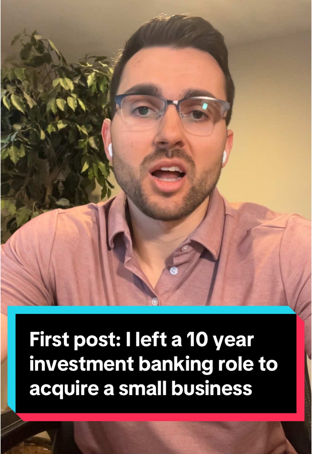 I recently left a 10-year investment banking role to buy a small business.  It’s a challenging journey that takes a lot of preparation, grit and patience. Many people are attracted to the idea of buying a business, but not sure what the process looks like on a daily/weekly basis or know where to start. I joined this platform to document my real-time process so others can understand how a self funded search really works. I’m not a guru, influencer, or even an active social media user - just someone in the middle of the process to acquire a business and thought others could benefit from understanding what it takes. If you’re interested, follow along! #buyabusiness #eta #entrepreneurshipthroughacquisition #entrepreneurship #biztok 
