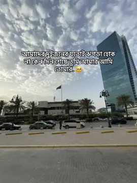 আমাদের দুইজনের যতোই ঝগড়া হোক না কেন দিন শেষে তুমি আমার আমি তোমার. 🥹#sagor1872 