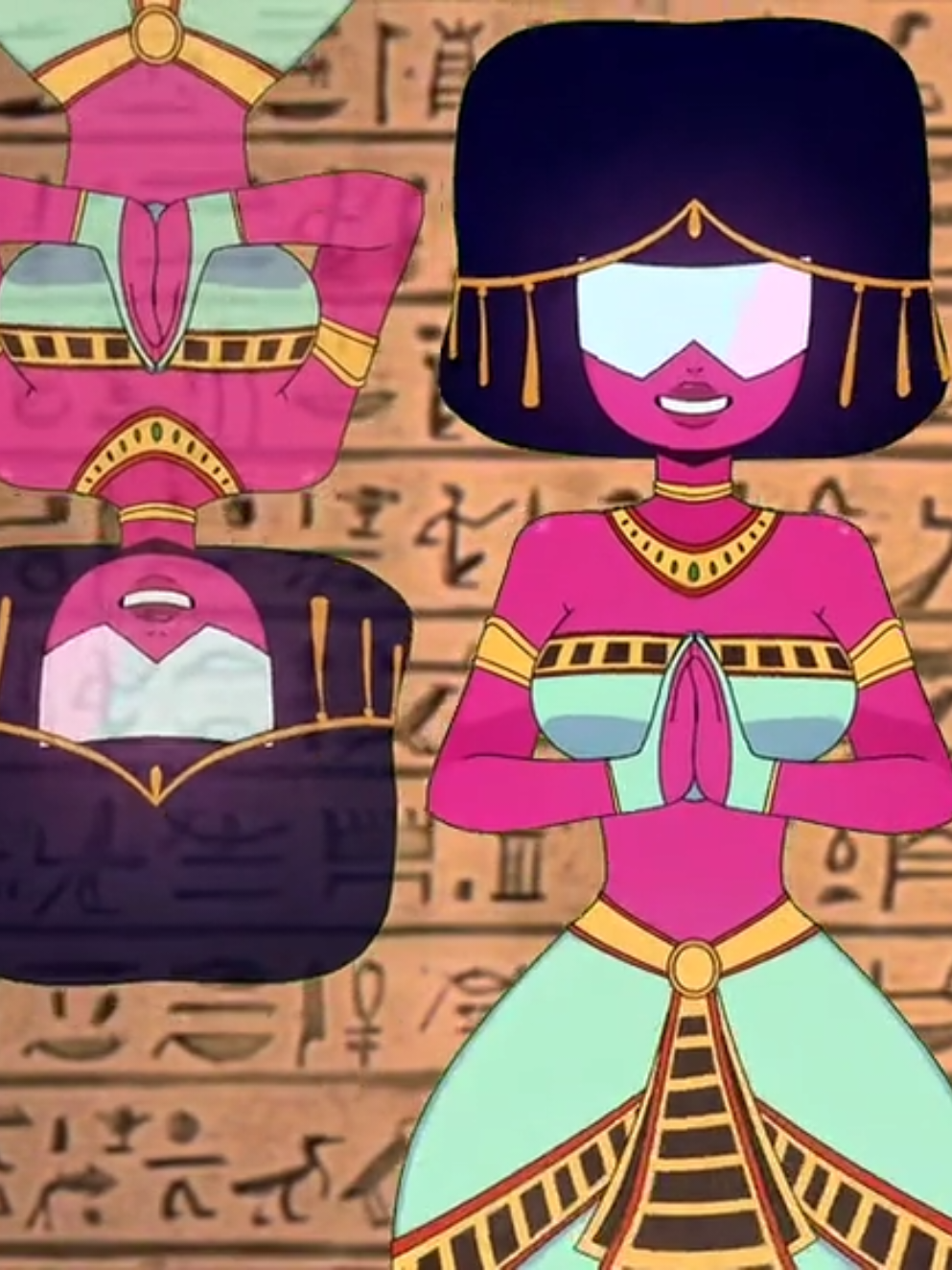 No sé animar, por eso llegué tarde al trend. 🥺 #stevenuniverse #animation #animationmeme #egypt 