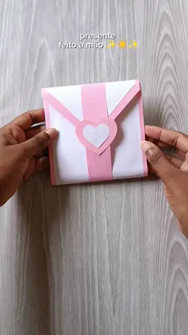 Ideia de presente feito a mão  #presentefeitoamao #feitoamao #pravoce #tutorial 