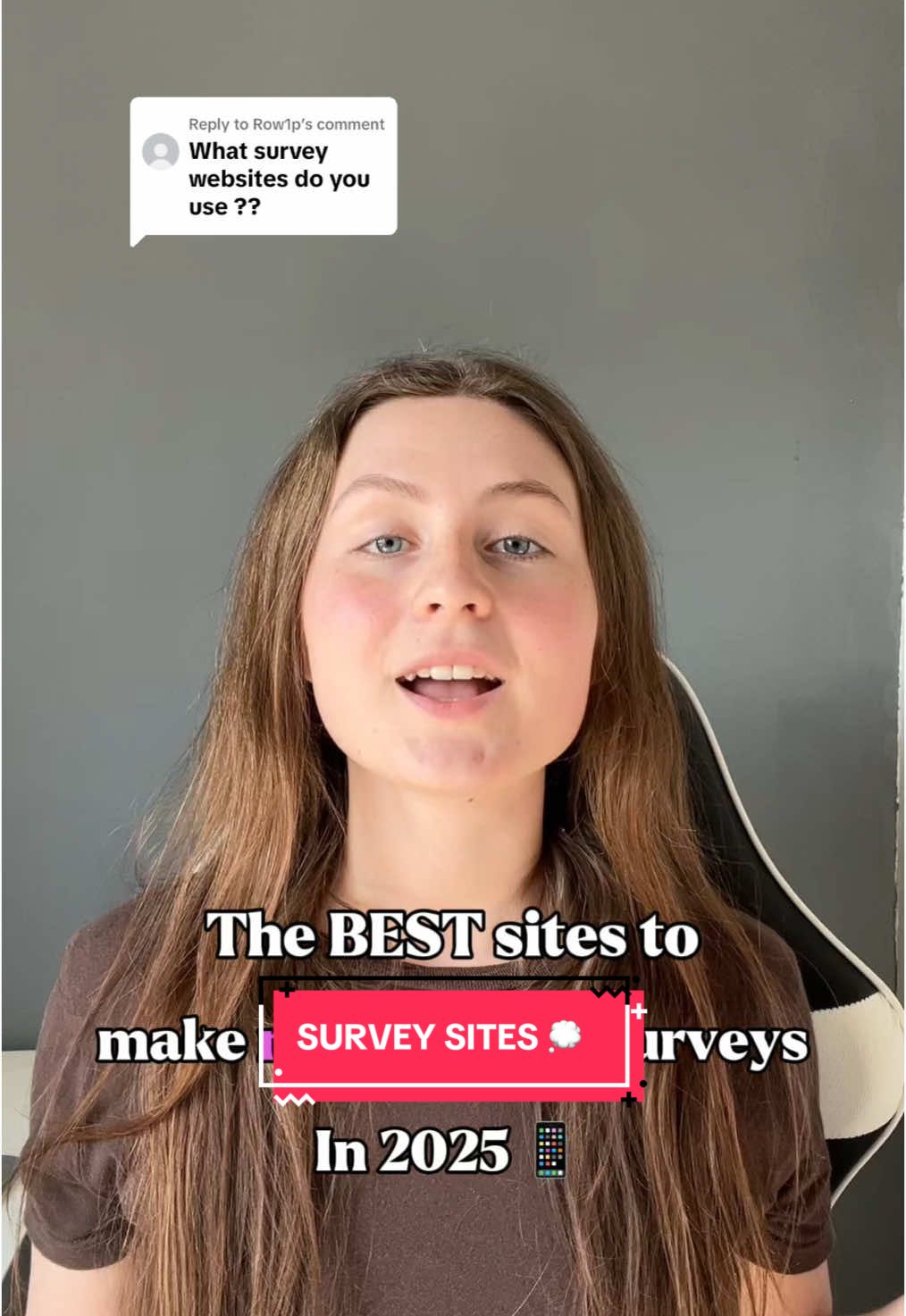 Replying to @Row1p My top 5 survey app recommendations 🙏 Message me the word OFFER if you'd like me to send you the link to the first site I mentioned🙌 Let me know if you have any more questions about these sites☺️ #surveys #makemoneyonlineforbeginners #sidehustlesforbeginners