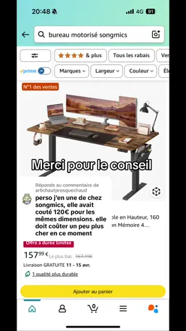 Réponse à @artichautpresquechaud merci pour le conseil je partage !