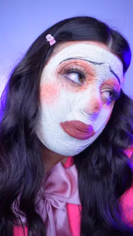 Yarn cute face makeup 🧵🎀  ib @Aztinay🧜🏼‍♀️  #yarnfacemakeup #paratii #Viral #fypppppppppppppppppppppp 