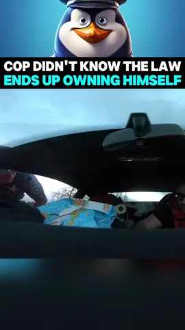 Cop didn't know the Law Ends up owning himself