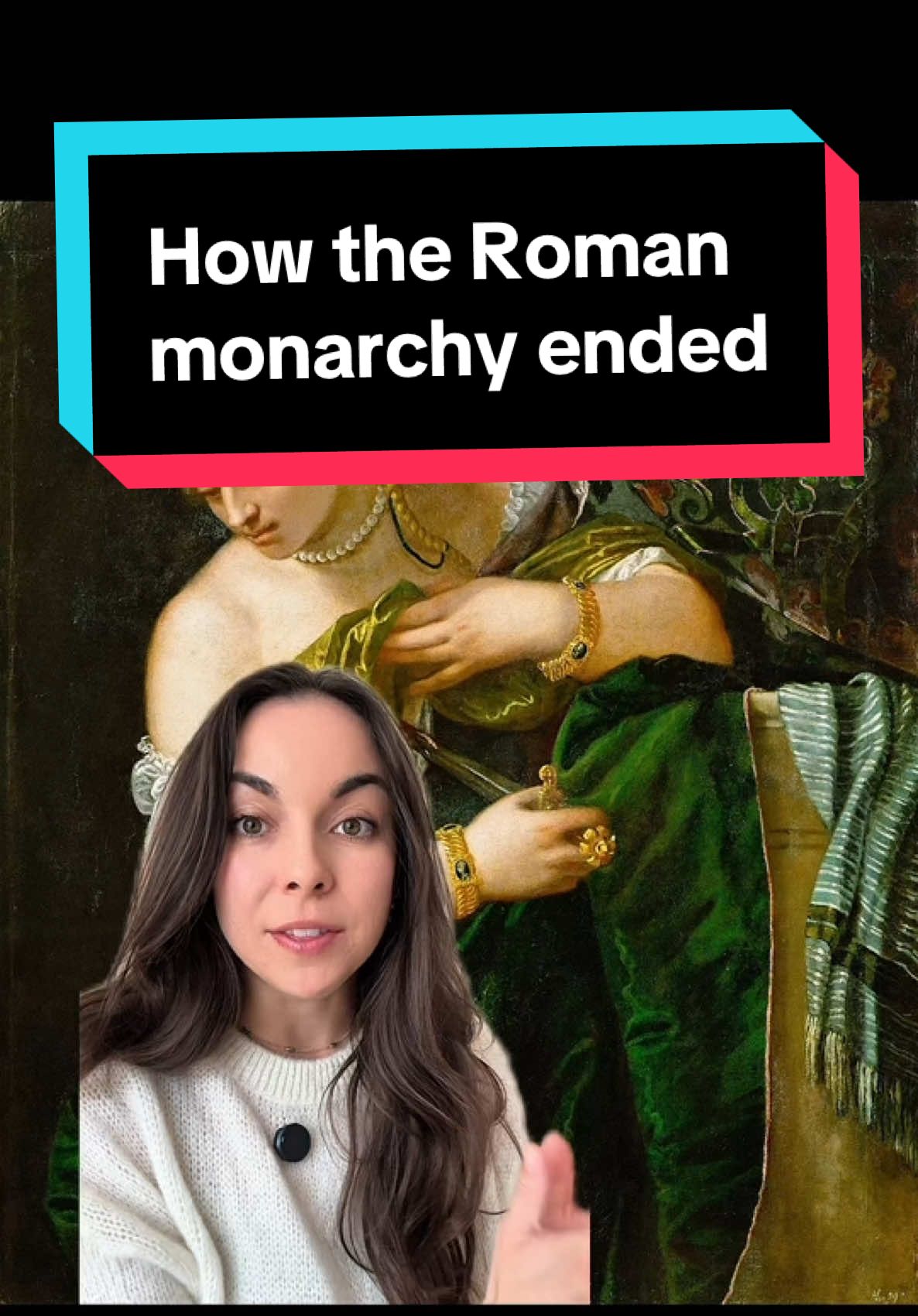 One ancient Roman woman’s honour sparked a revolution.  Lucretia, a noblewoman of early Rome, took her own life after being assaulted by the king’s son, an act that ignited the fury of the Roman people. Her death wasn’t just a tragedy, it was the catalyst for the fall of the monarchy and the birth of the Republic. A story of virtue, violence, and vengeance that still echoes through history. #Rome #history #ancientrome #ancienthistory #legend #story #interesting #ancient #romanempire #historytok 