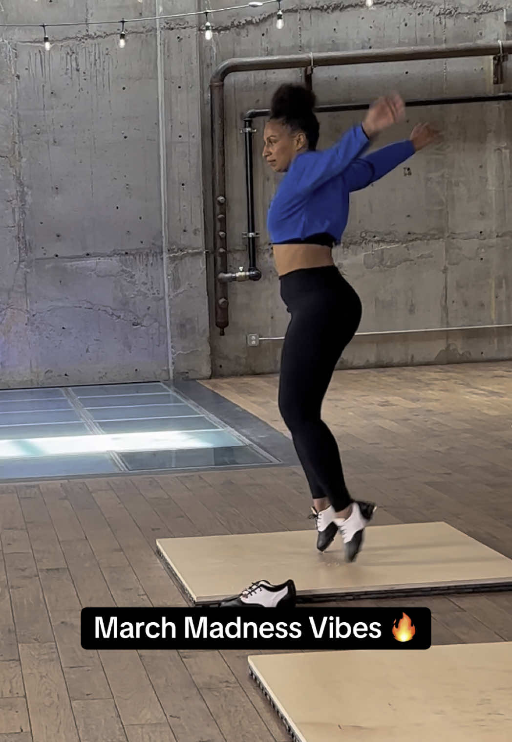 Mood after being featured in #MarchMadness with #SueBird & #Symetra 🔥💙 #tapdance #tapdancer #tapdancers #tapdancing #tapwithchloe #commercial #fun #viral #fyp #trend #trending #tiktok #taptok #MarchMadness 